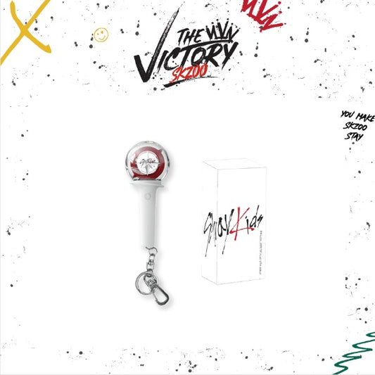 Stray Kids x SKZOO [THE VICTORY] Mini Lightstick Keyring - Ktown Honey, Lightstick